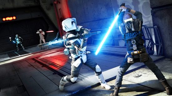 A Screenshot From Star Wars Game