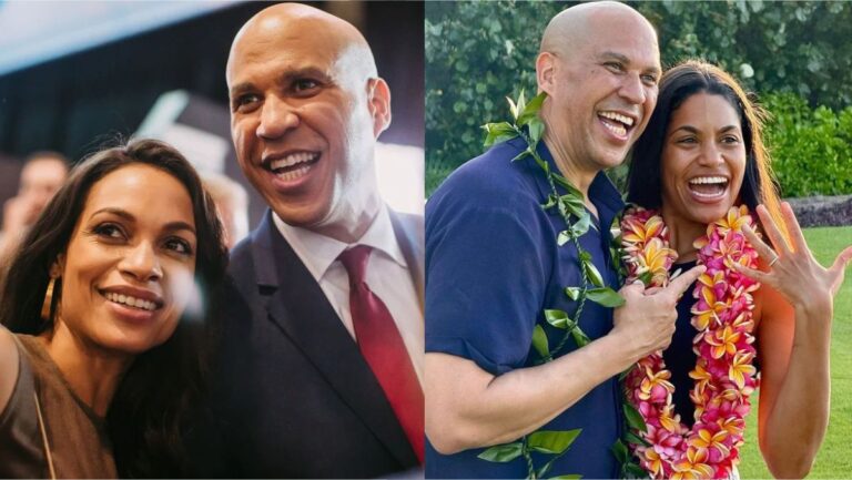 Cory Booker: Senator, Rosario Dawson Past & Alexis Lewis Love