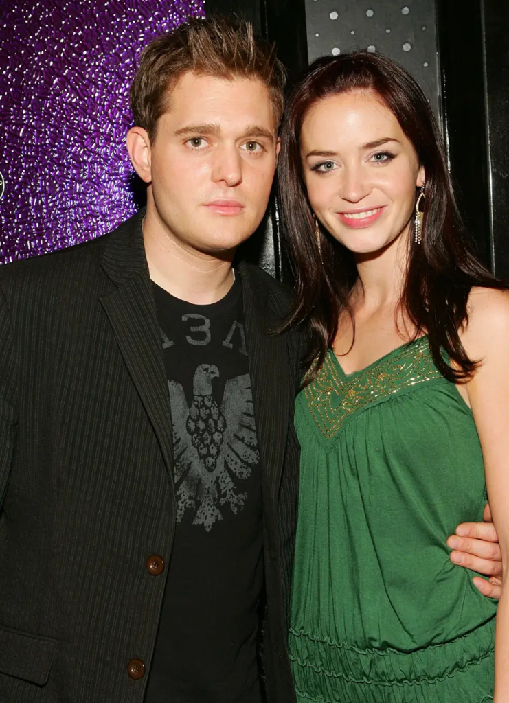 Emily Blunt and Michael Bublé