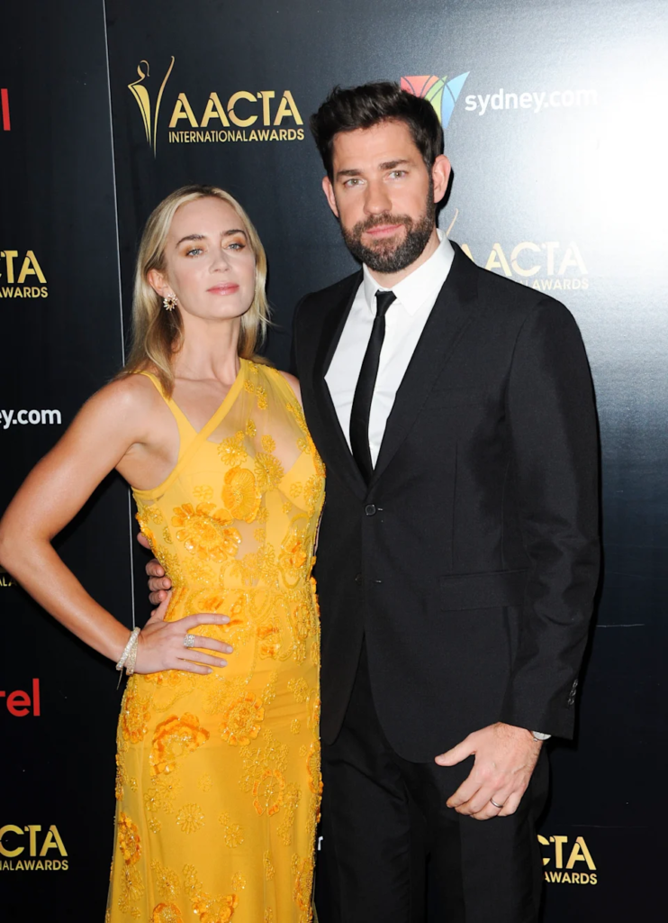 Emily Blunt and John Krasinski