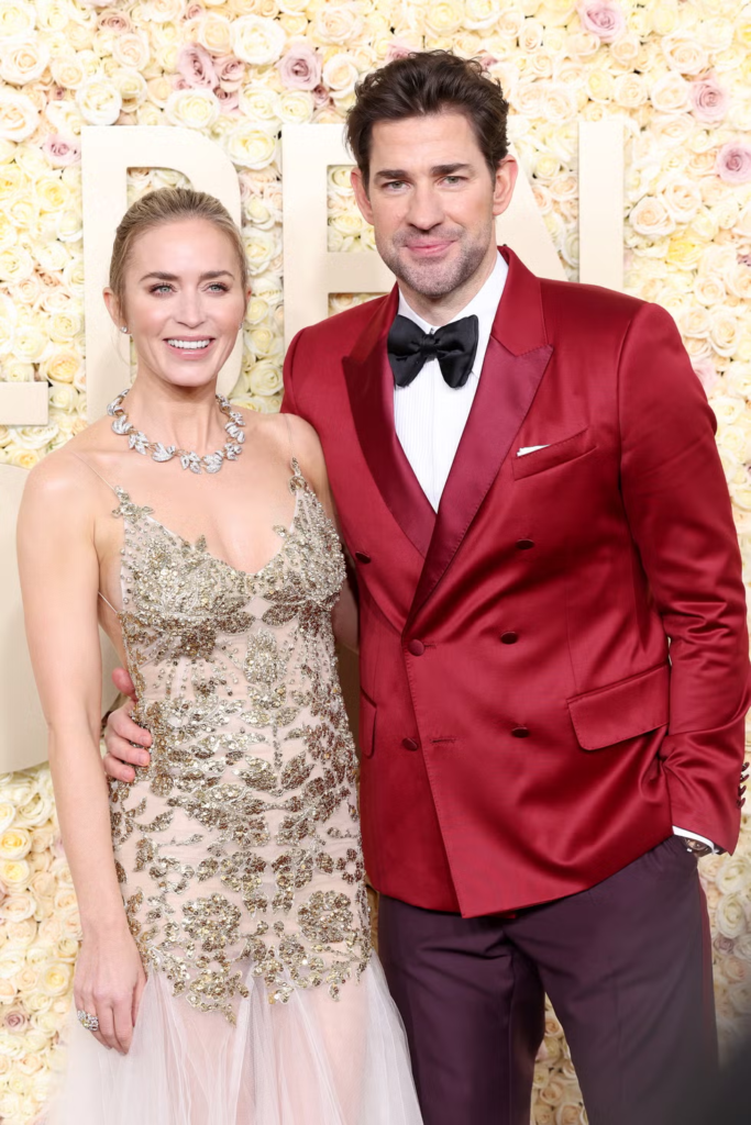 John Krasinski and Emily Blunt
