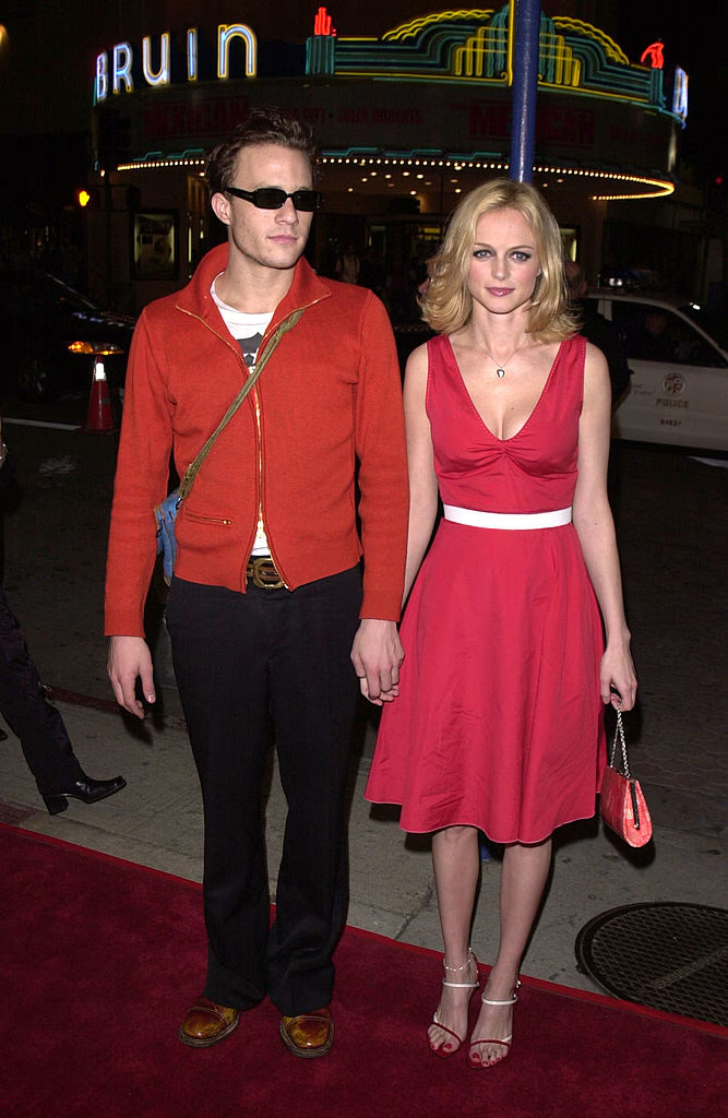 Heath Ledger and Heather Graham
