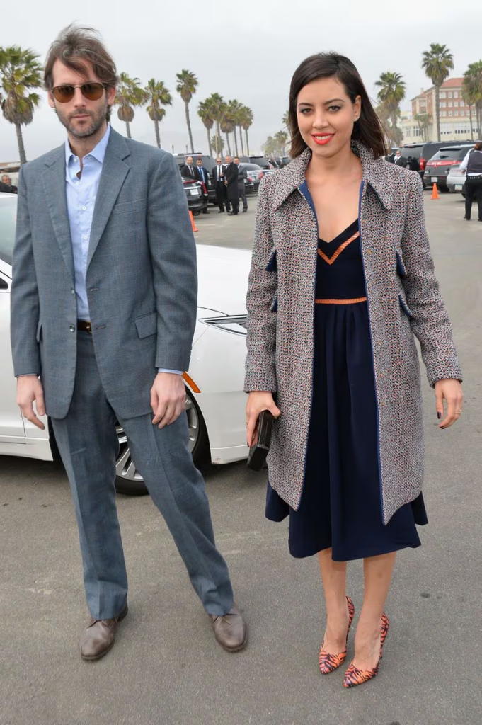 Jeff Baena and Aubrey Plaza