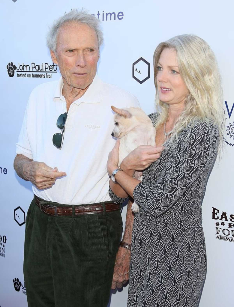 Clint Eastwood and Christina Sandera