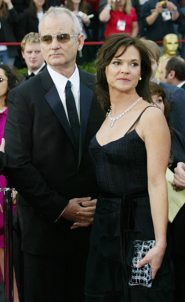 Bill Murray and Jennifer Butler at an event