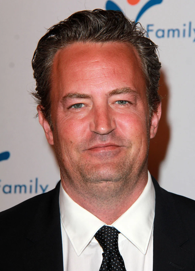 Matthew Perry smiling