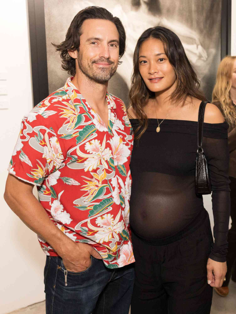 Milo Ventimiglia and Jarah Mariano