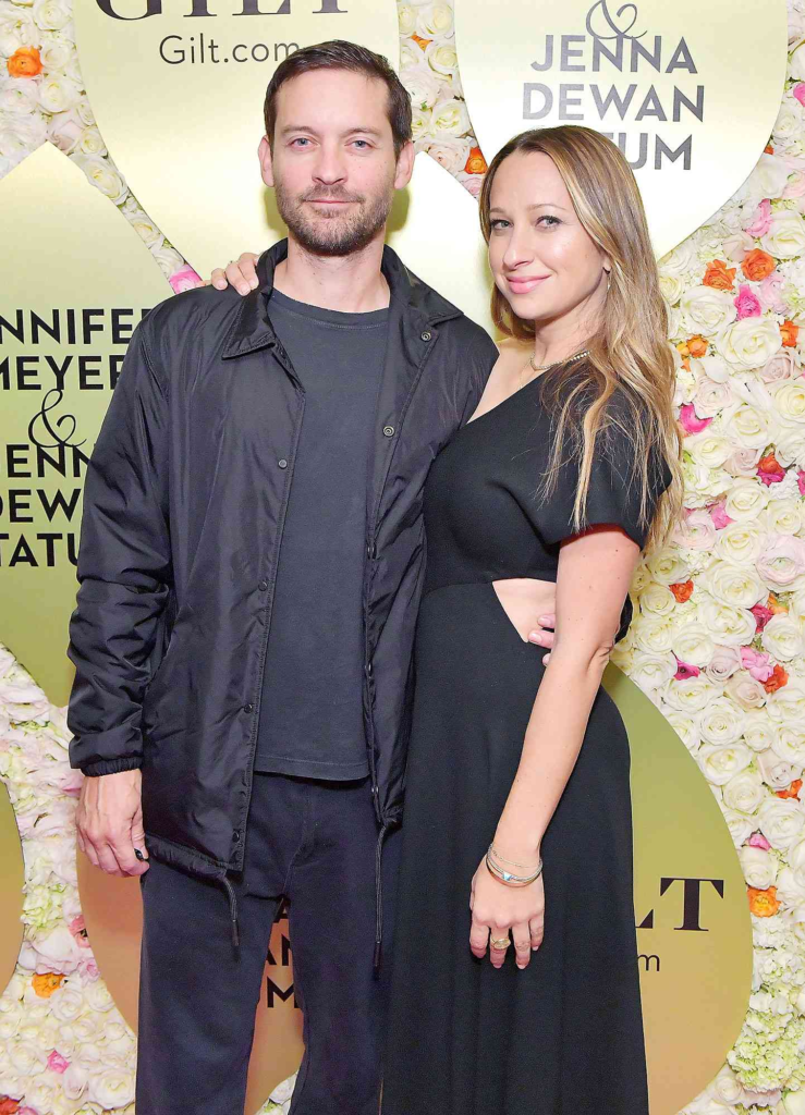 Tobey Maguire and Jennifer Meyer