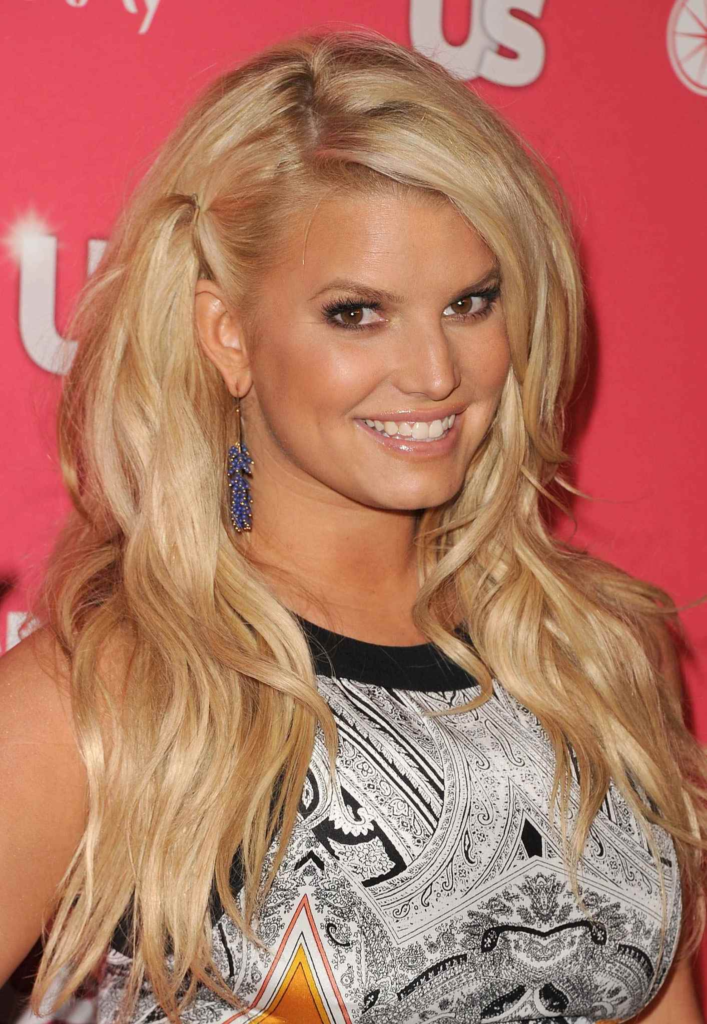 Jessica Simpson smiling