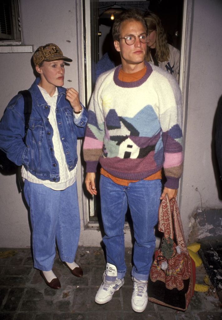 Woody Harrelson and Glenn Close