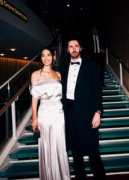 Hozier and Hana Mayeda