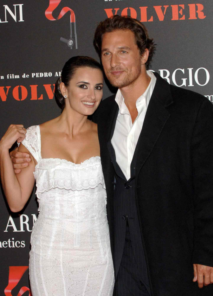 Matthew McConaughey and Penelope Cruz