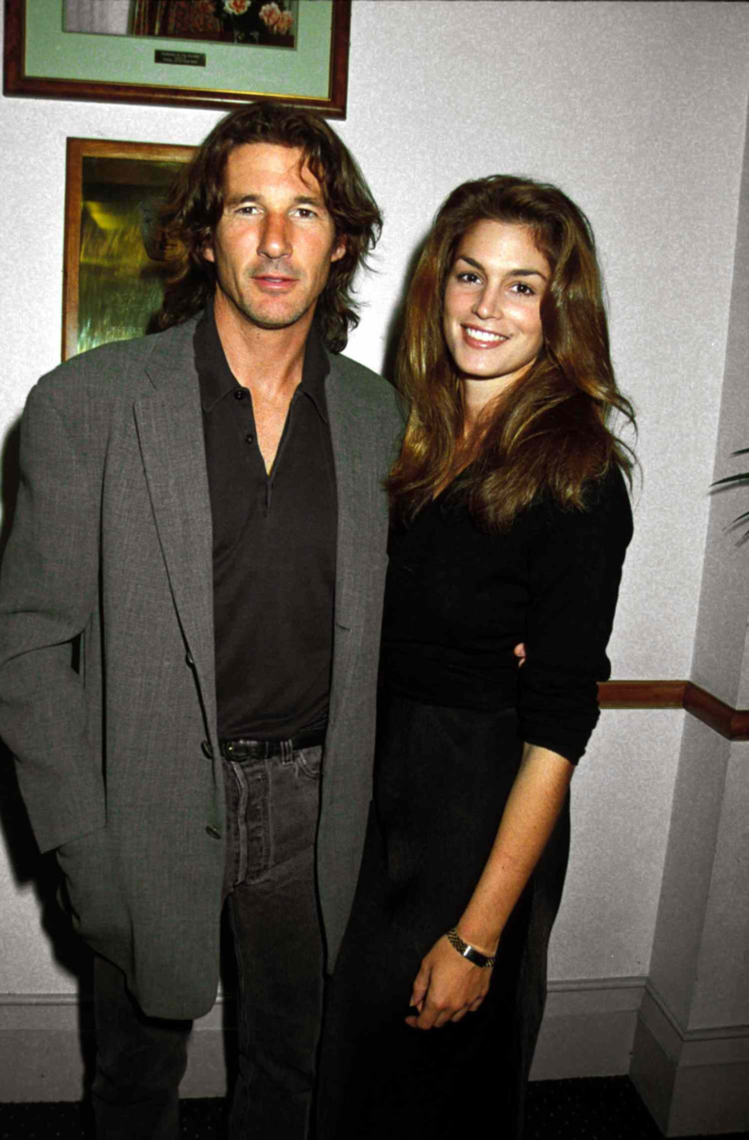 Richard Gere and Cindy Crawford