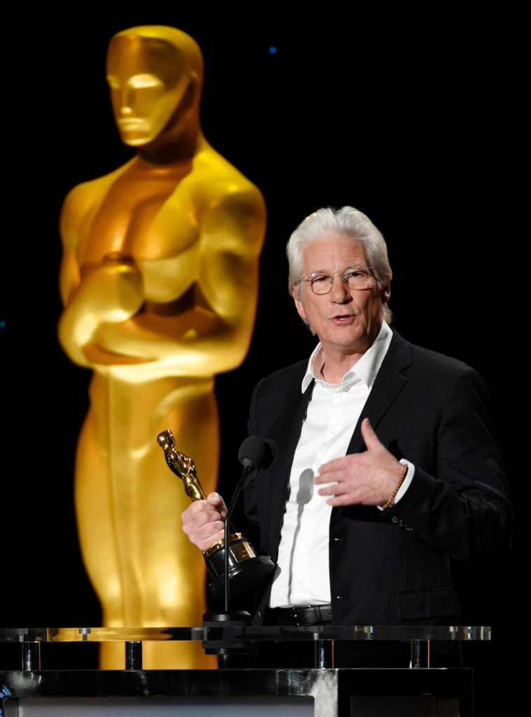 Richard Gere presenting an Academy Award