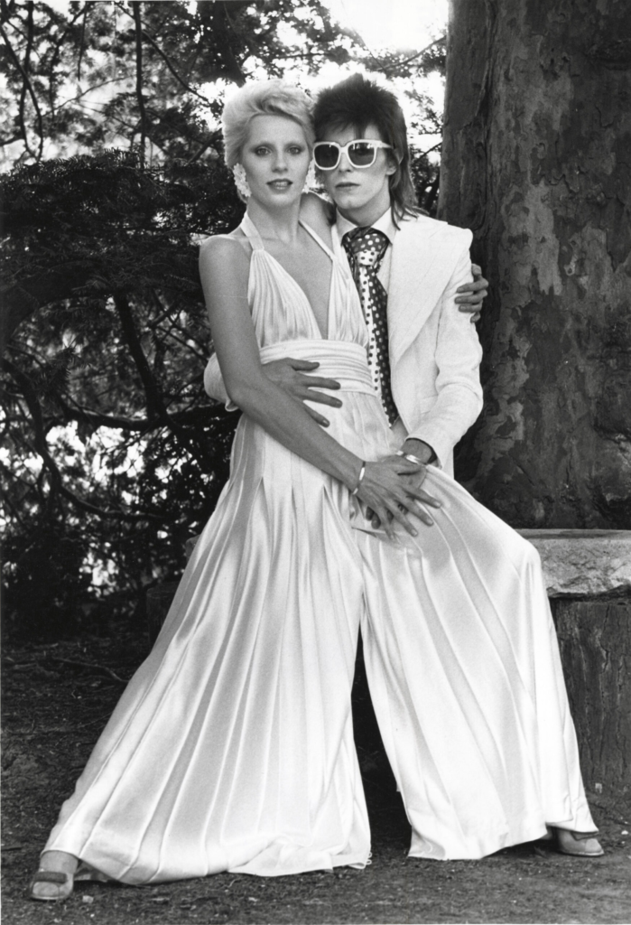 David Bowie and Angie Bowie