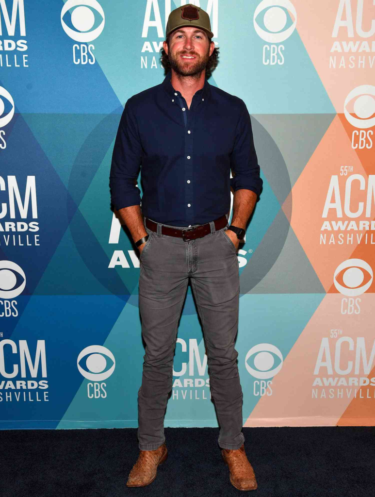Riley Green at ACM awards event
