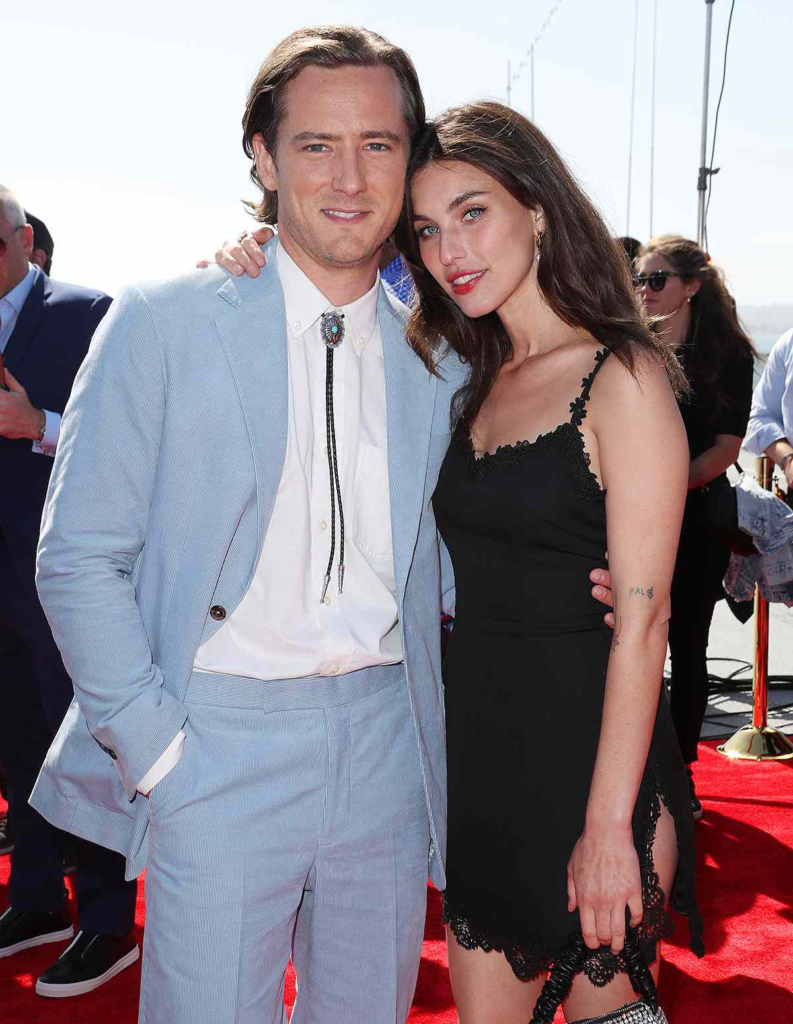 Lewis Pullman and Rainey Qualley