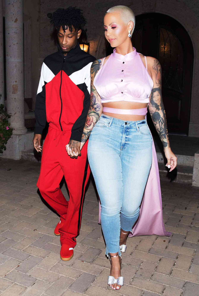 Amber Rose and 21 Savage