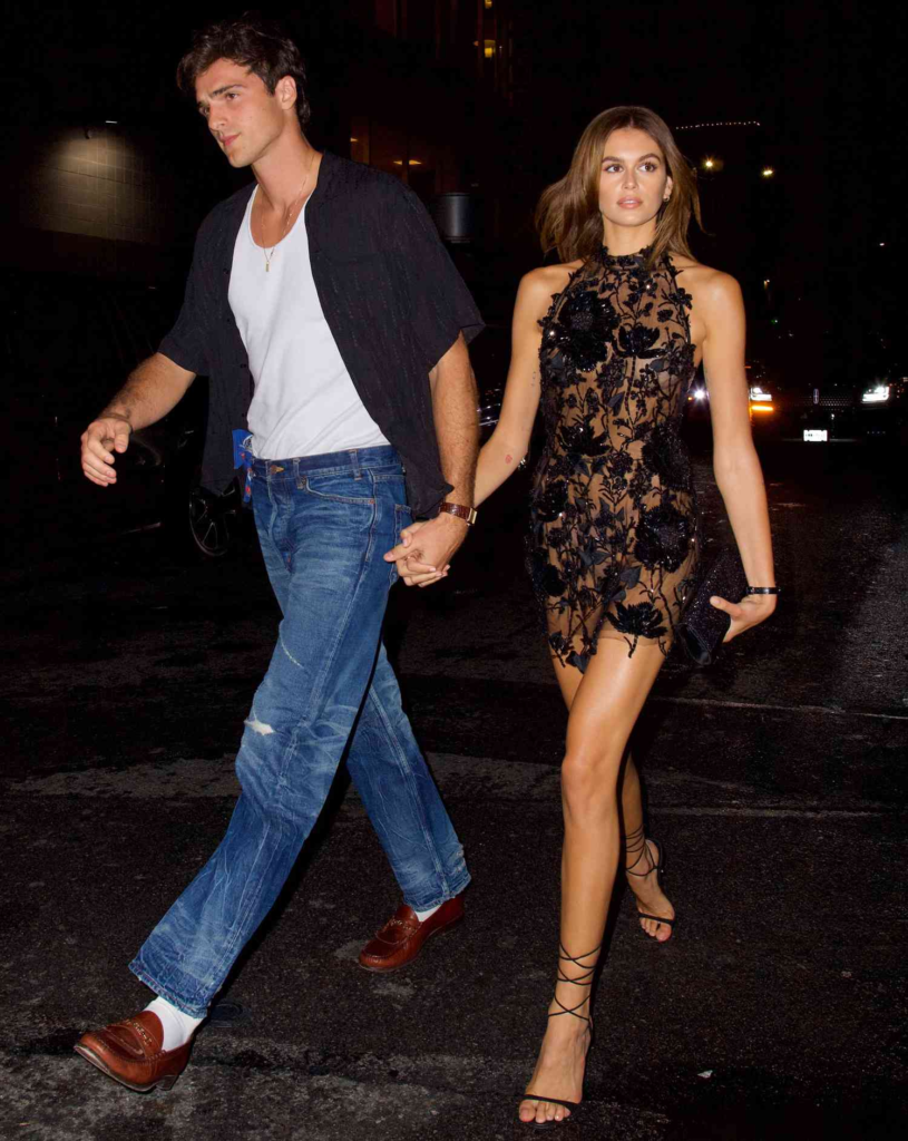 Jacob Elordi and Kaia Gerber