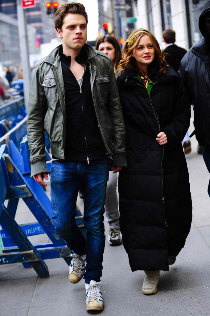 Leighton Meester and Sebastian Stan