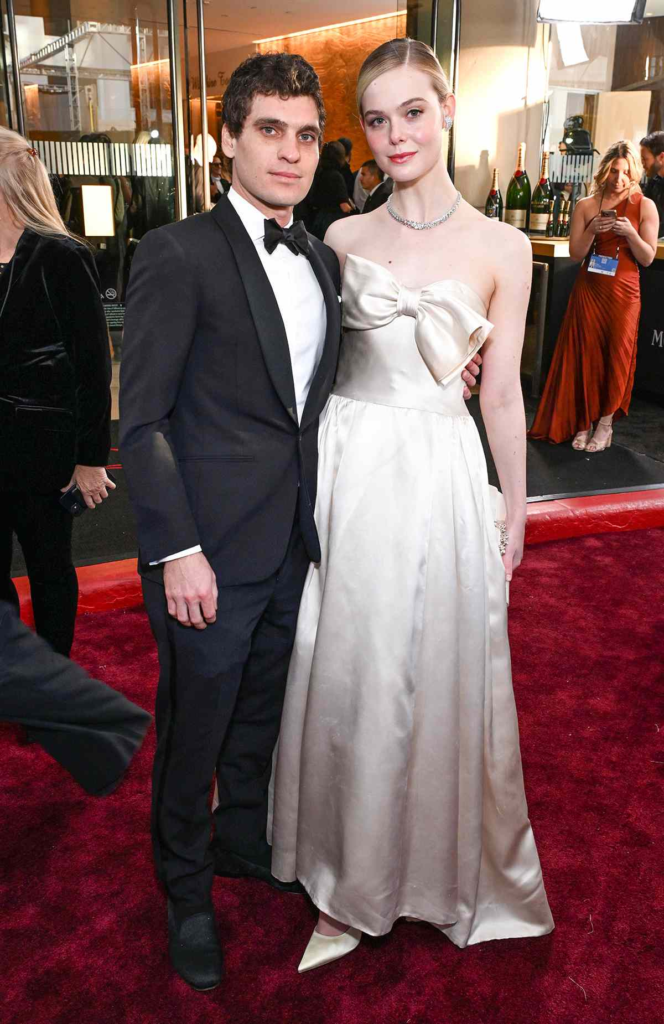 Elle Fanning and Gus Wenner