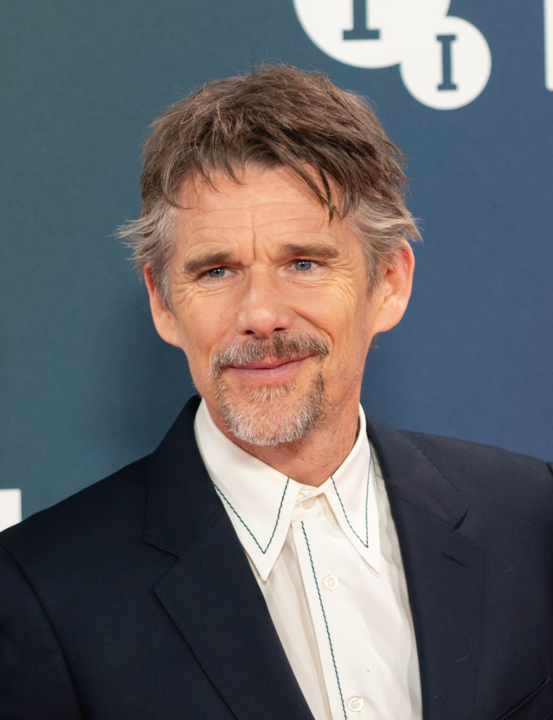 Ethan Hawke smiling
