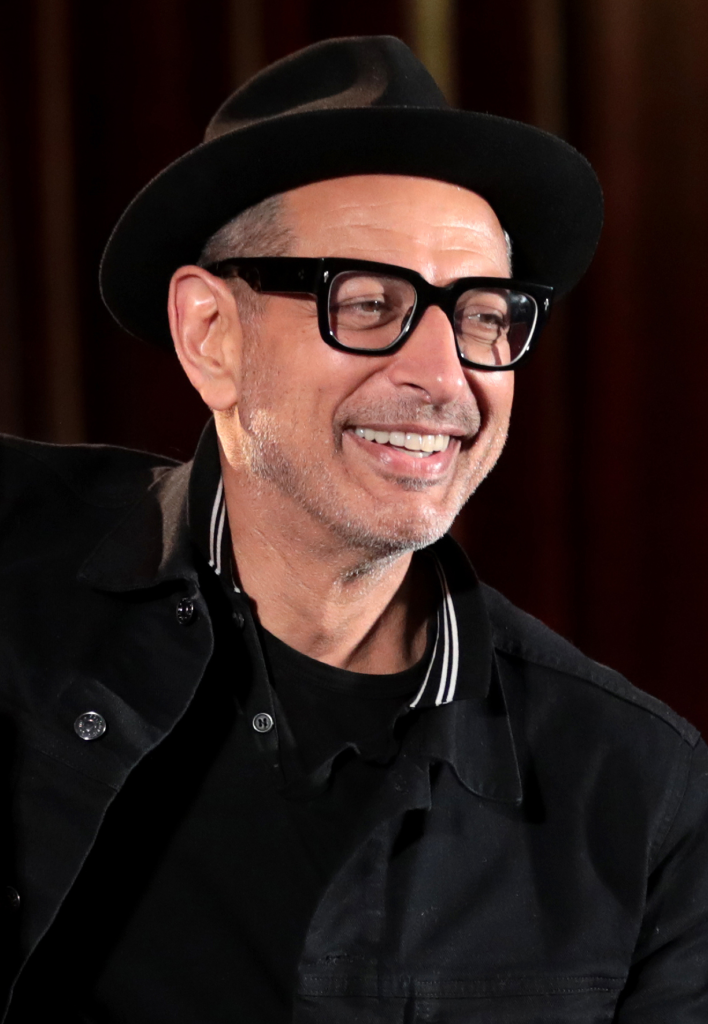 Jeff Goldblum smiling