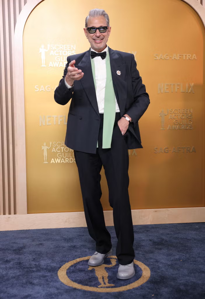 Jeff Goldblum at a SAG awards event