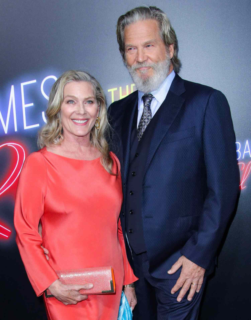 Jeff Bridges and Susan Geston