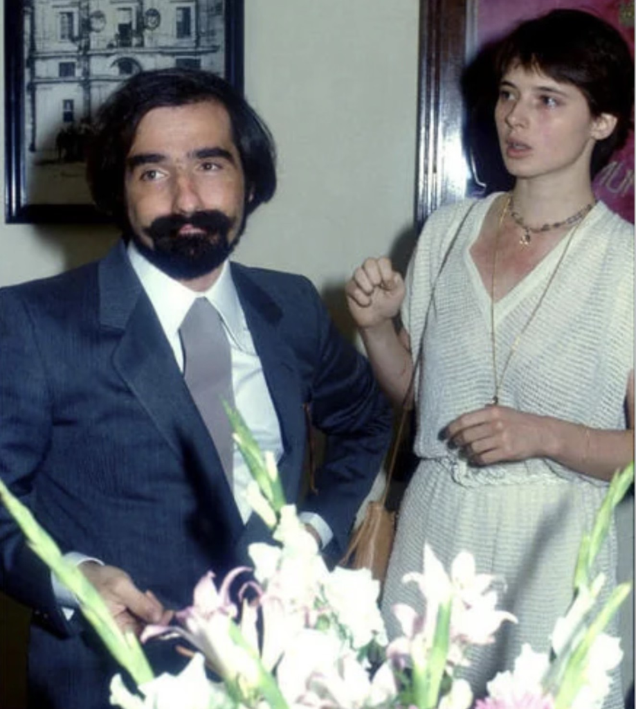 Martin Scorsese and Isabella Rossellini