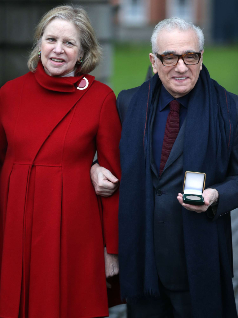 Martin Scorsese and Helen Morris