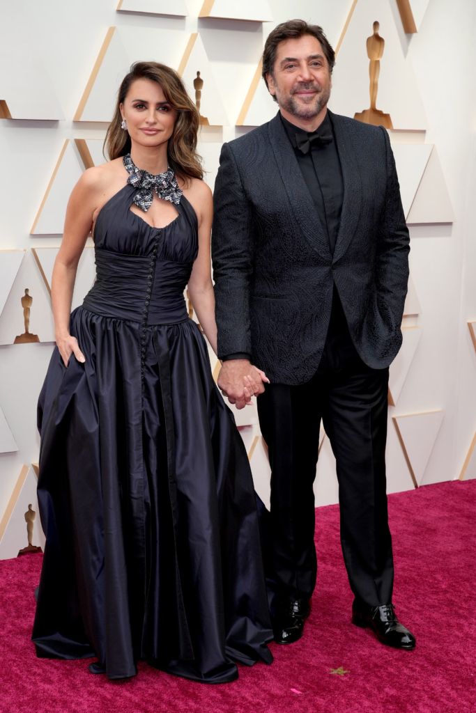 Javier Bardem and Penélope Cruz at the Oscars