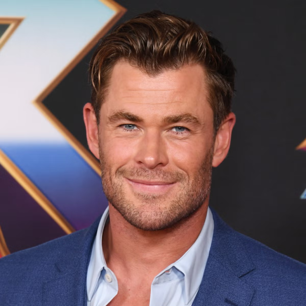 Chris Hemsworth smiling
