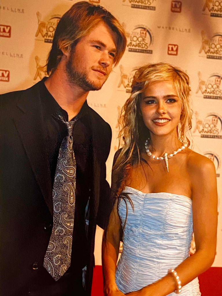 Chris Hemsworth and Isabel Lucas