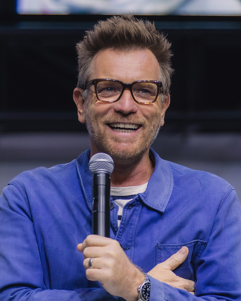 Ewan McGregor speaking