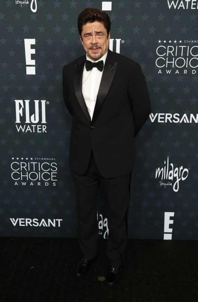 Benicio del Toro at an event