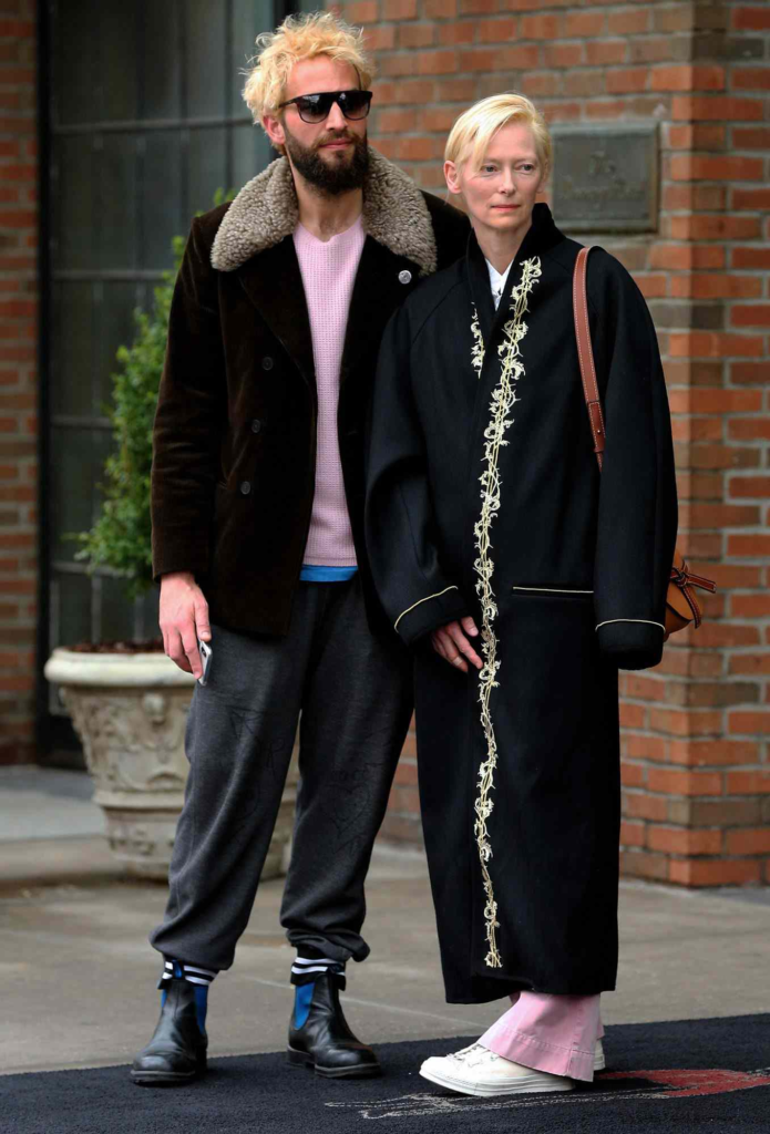 Tilda Swinton and Sandro Kopp