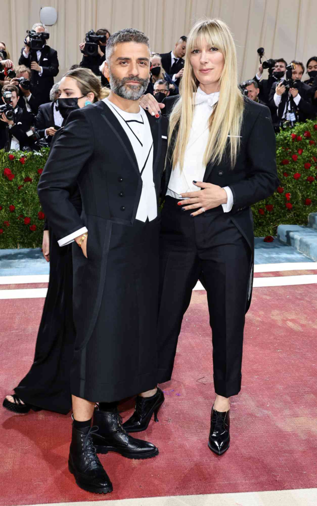 Oscar Isaac and Elvira Lind