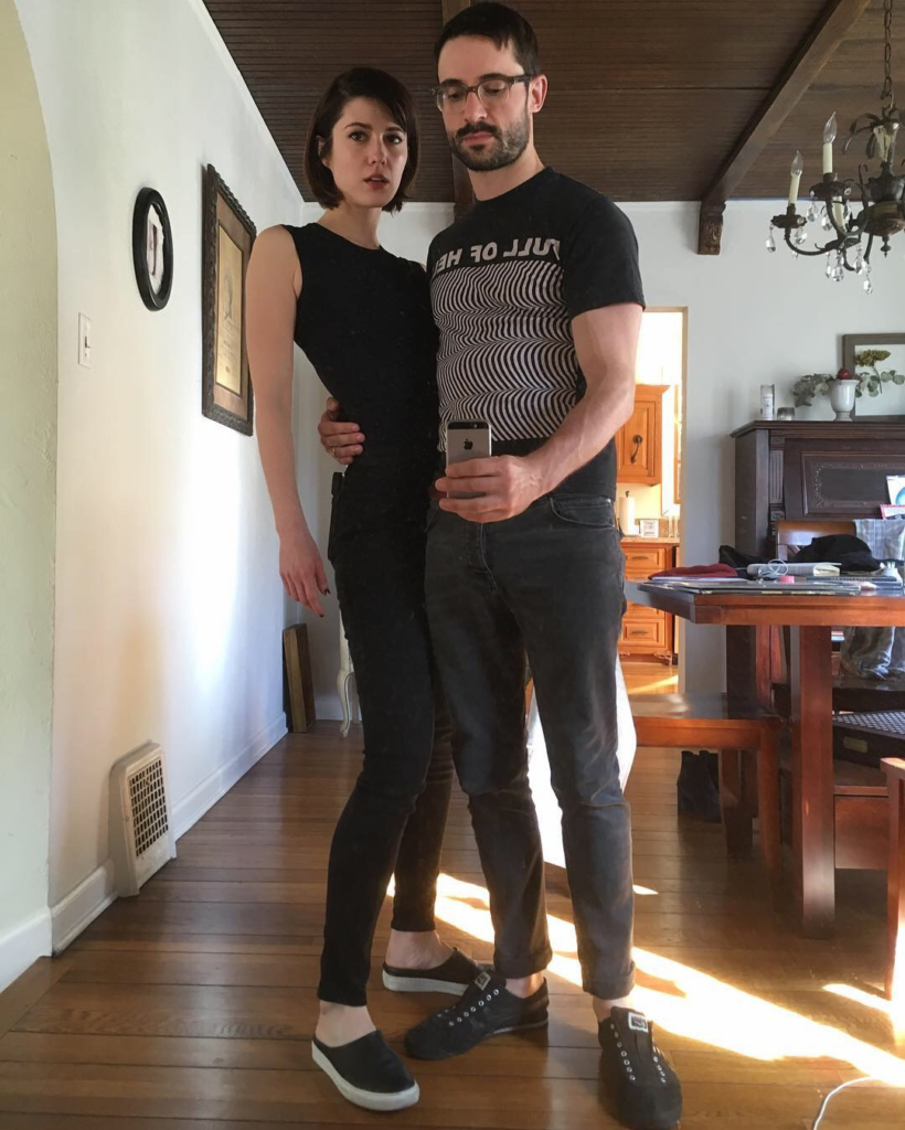 Mary Elizabeth Winstead and Riley Stearns