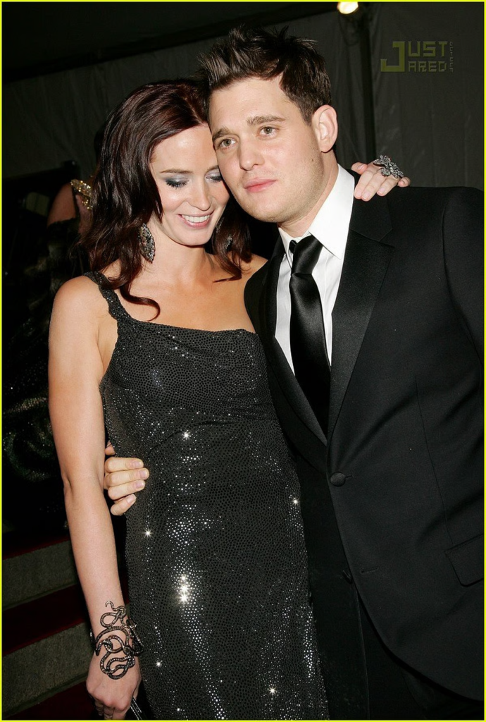 Michael Bublé and Emily Blunt