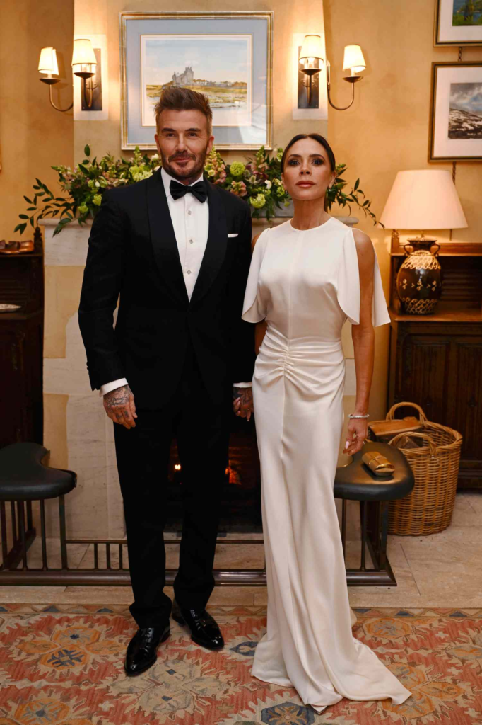 David Beckham and Victoria Beckham