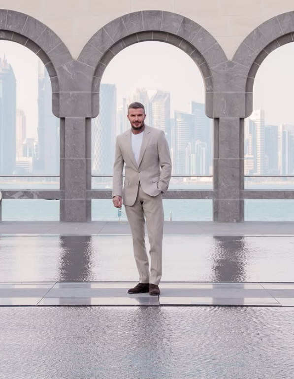 David Beckham in Qatar