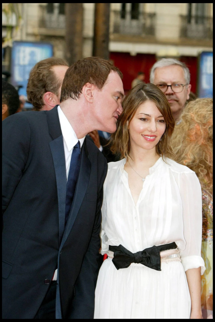 Quentin Tarantino and Sofia Coppola at an event