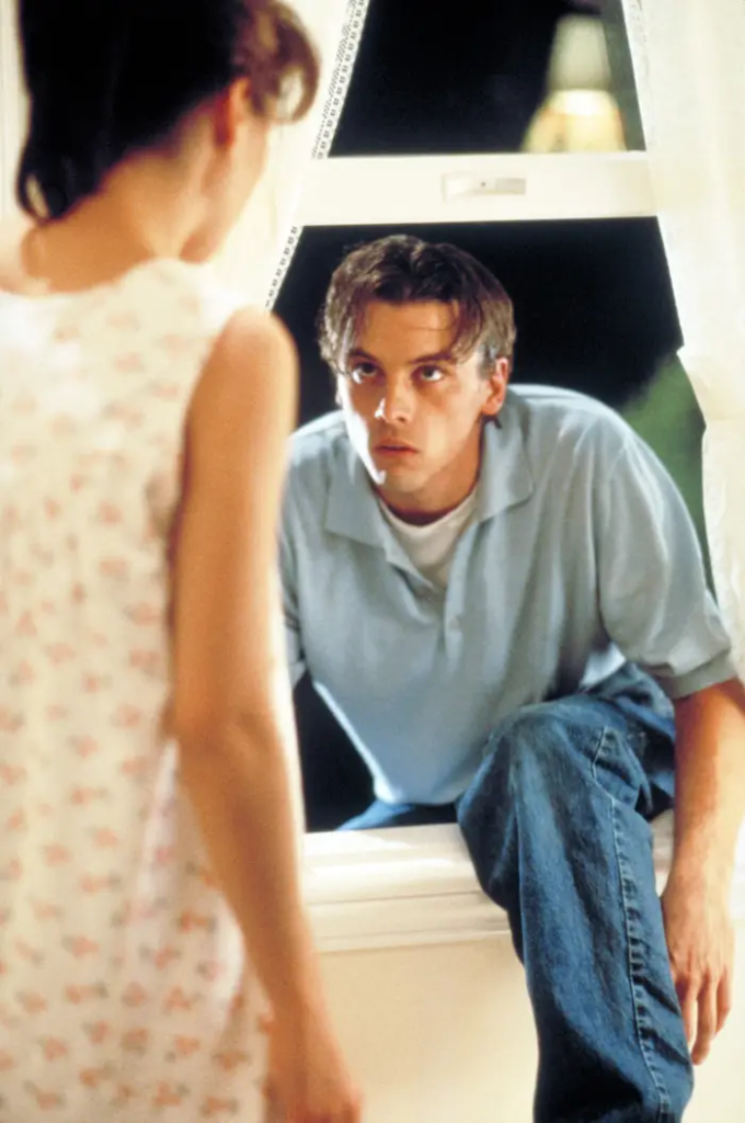 Skeet Ulrich in a scene from the 1996 horror film Scream