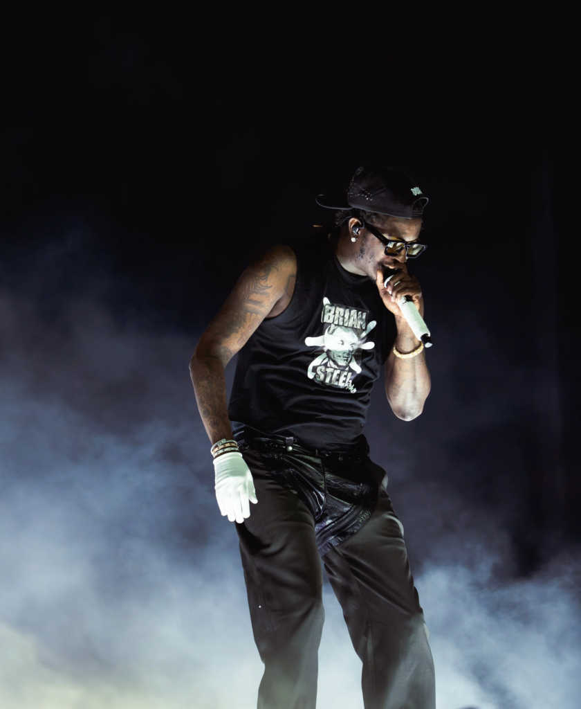 Young Thug performing on stage
