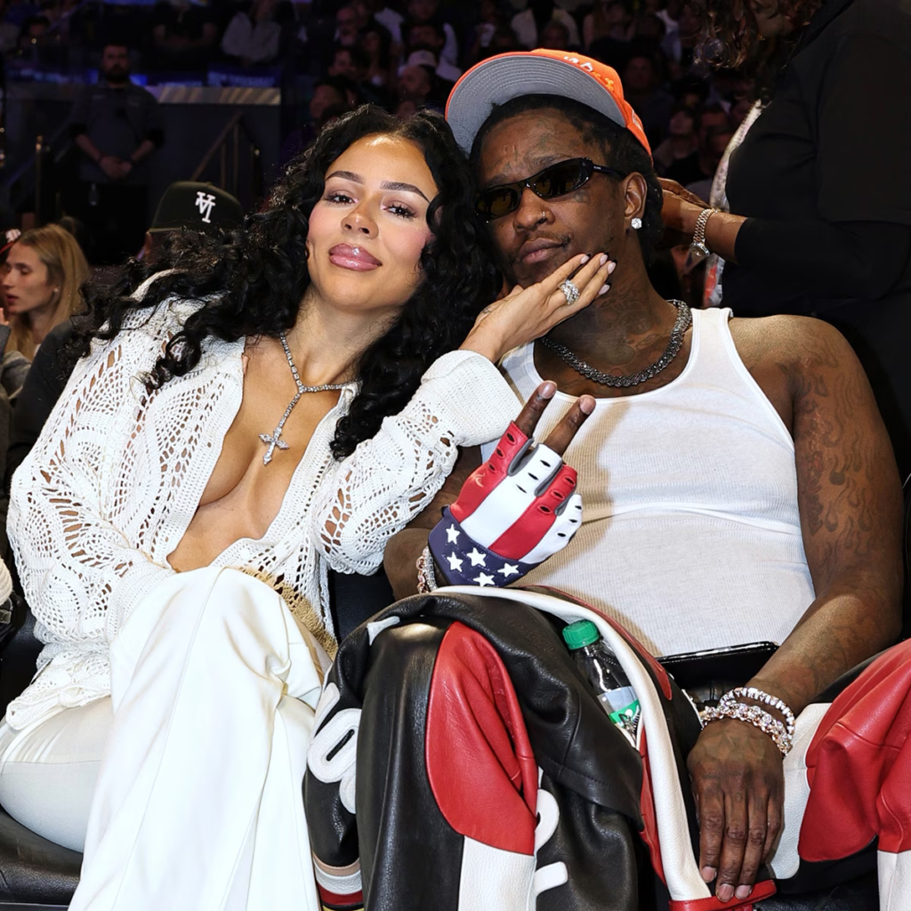 Mariah the Scientist and Young Thug at an event