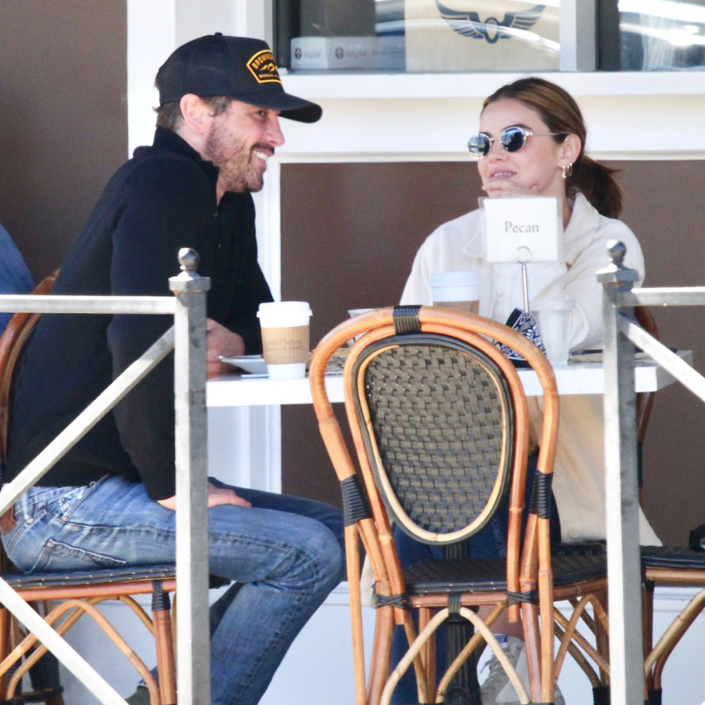 Skeet Ulrich and Lucy Hale