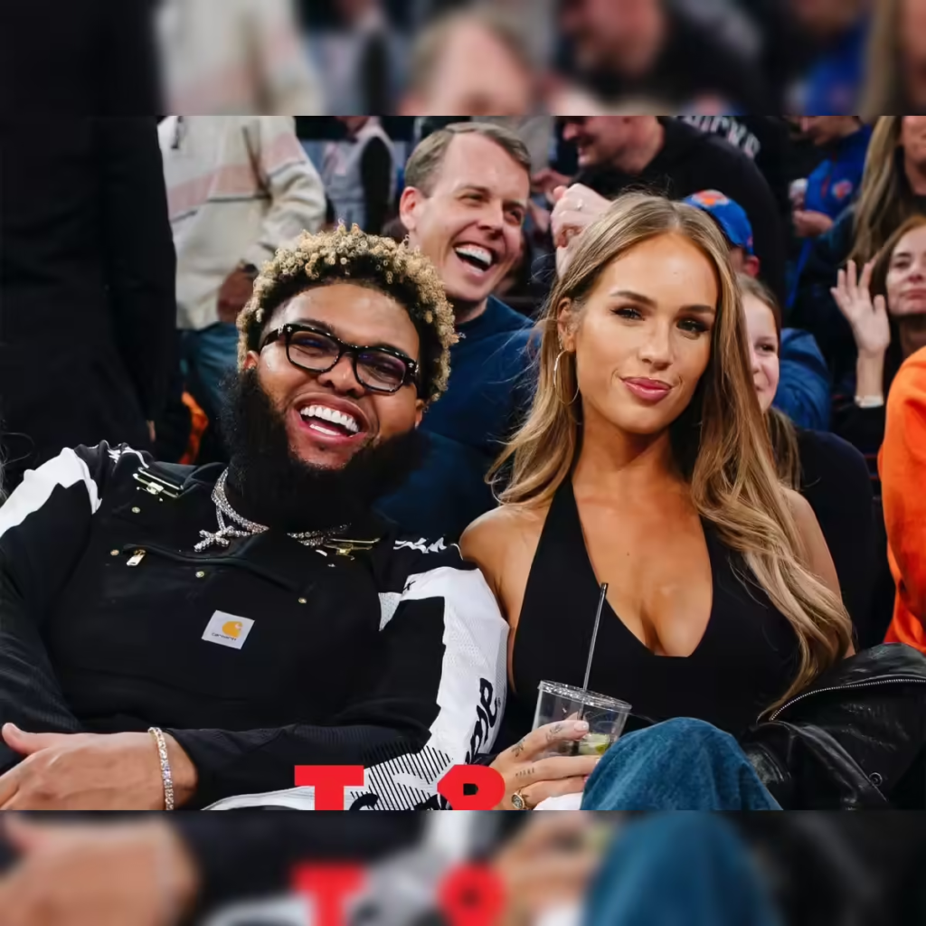 Druski and Ski Bri at a game