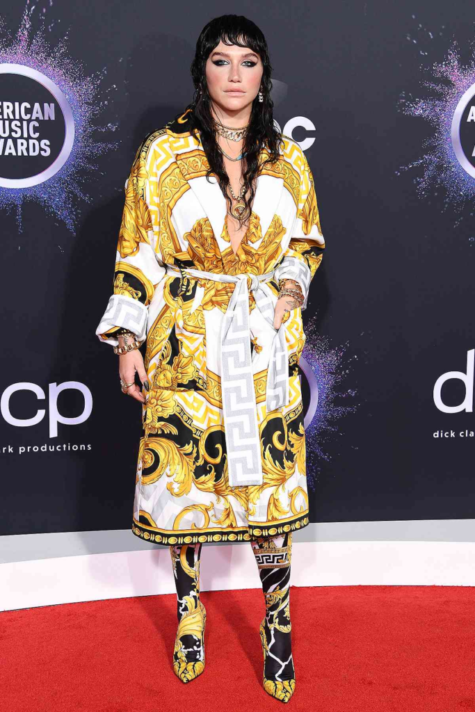 Kesha attending the 2019 American Music Awards at the Microsoft Theater in Los Angeles, California