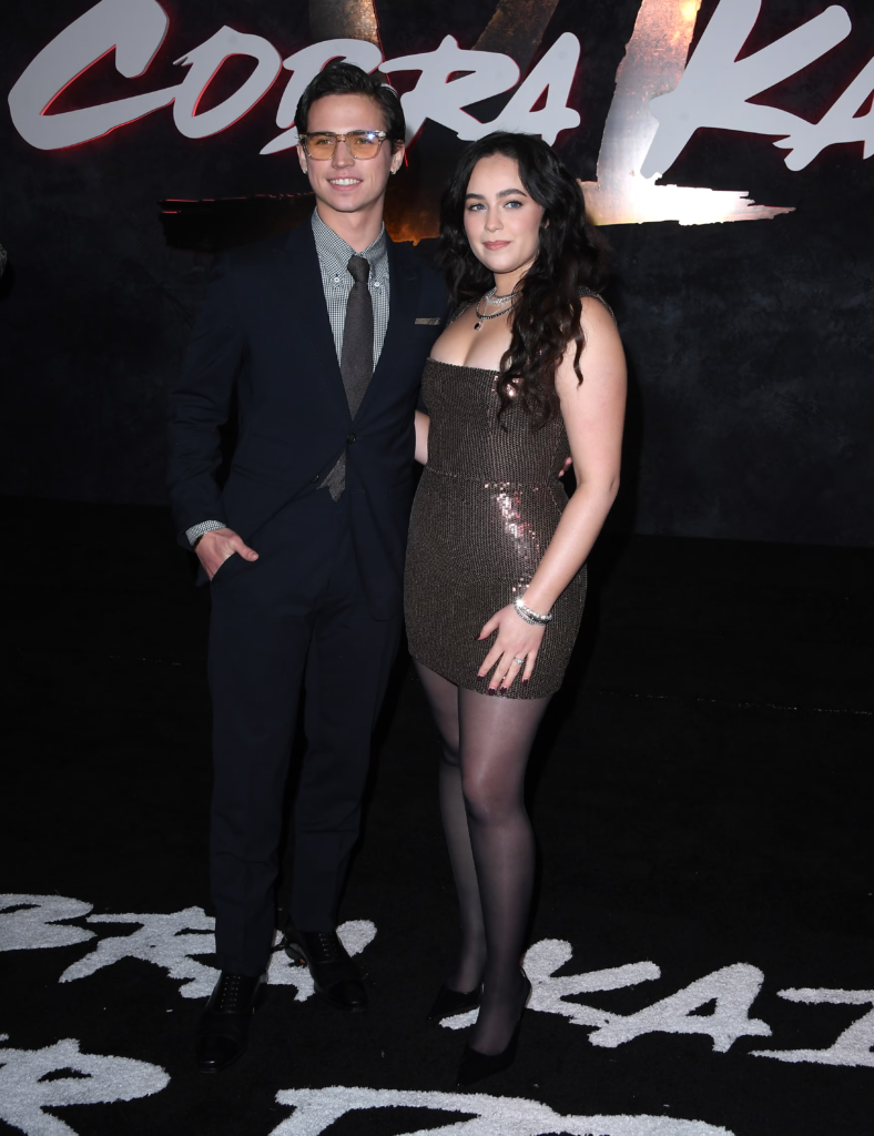 Mary Mouser and Tanner Buchanan
